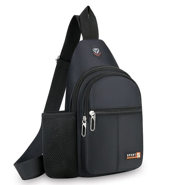 Versatile Large Capacity Business Shoulder Practical Chest Bag Casual Messenger Bag - Hanabi