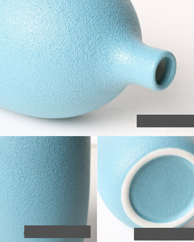 Creative Ceramic Vases For Living Room Decoration Accessories - Hanabi