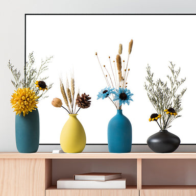 Creative Ceramic Vases For Living Room Decoration Accessories - Hanabi