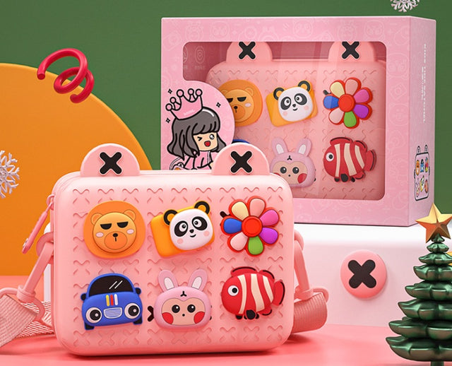 Children's Small Bag Cartoon Messenger Bag DIY - Hanabi