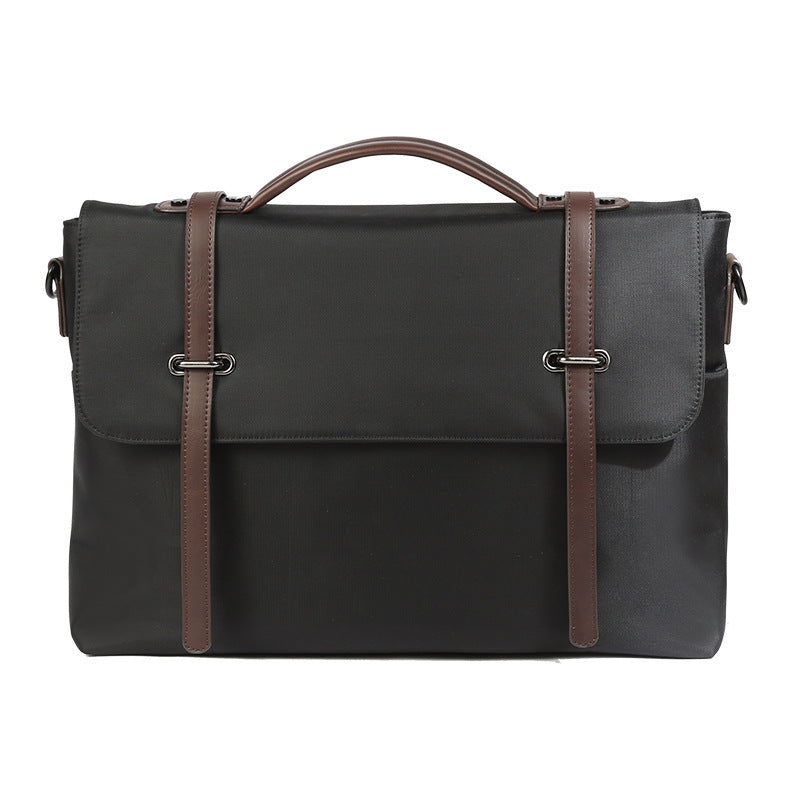 Men's Portable Casual Canvas Shoulder Bag - Hanabi