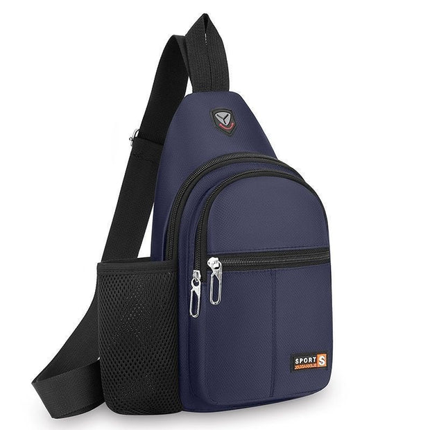 Versatile Large Capacity Business Shoulder Practical Chest Bag Casual Messenger Bag - Hanabi