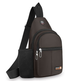 Versatile Large Capacity Business Shoulder Practical Chest Bag Casual Messenger Bag - Hanabi