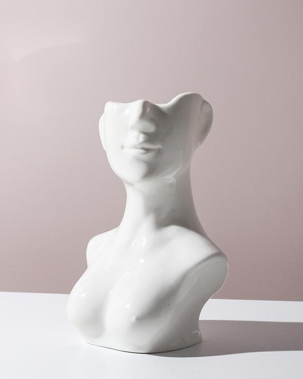 Human Body Shape Ceramic Vase - Hanabi
