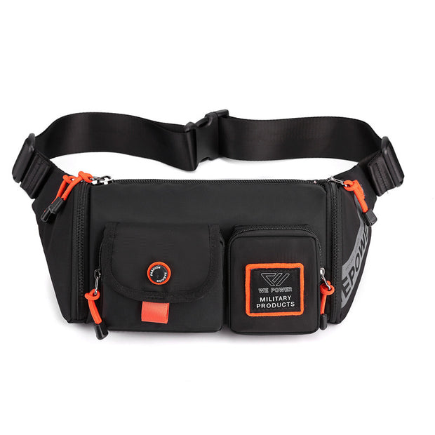 Men's Casual Waterproof Chest Bag Fashion Trend - Hanabi