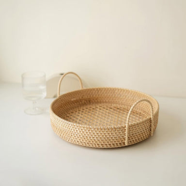 Rundes Tablett