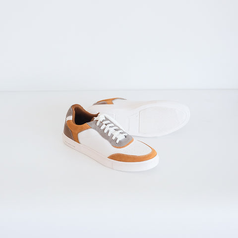 Ryota Weiß Braun - Damen Sneaker