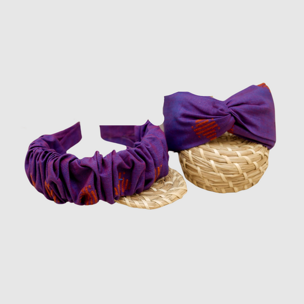 Dua Rupa Bandana-Set – handgewebtes Eleganz-Duo