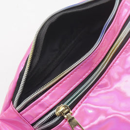 Outdoor Men's And Women's Waist Pack Sports Fitness 7 Color Laser - Hanabi