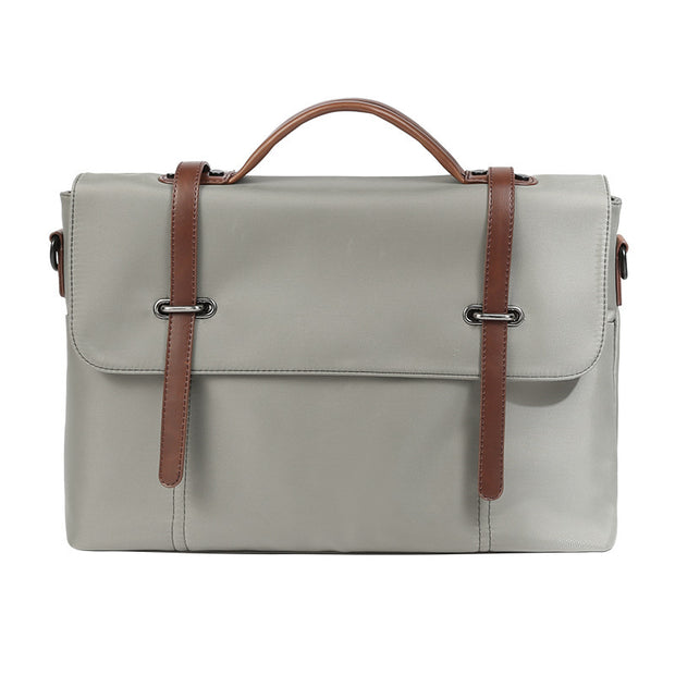 Men's Portable Casual Canvas Shoulder Bag - Hanabi