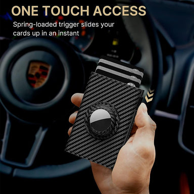 Men's Ultra-thin Smart Wallet Card Clamp - Hanabi