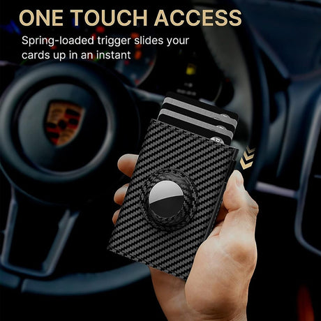 Men's Ultra-thin Smart Wallet Card Clamp - Hanabi