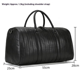 Fashion Casual Black Men's Traveling Bag - Hanabi